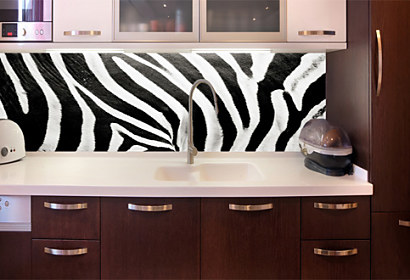 Fototapeta na zástenu - Bielo čierna zebra 123